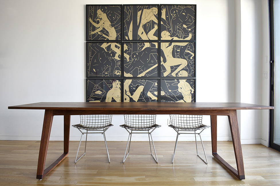 CLEON PETERSON IN OUR DINING ROOM (AND WITH A LARGER [BUT BRIEFER] SHOW AT MCA DENVER)