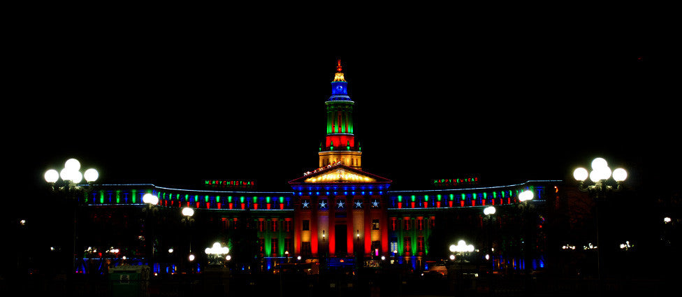 IT'S A HOLLY, JOLLY CITY AND COUNTY BUILDING