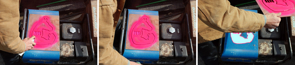 HORSEHEAD STENCILING