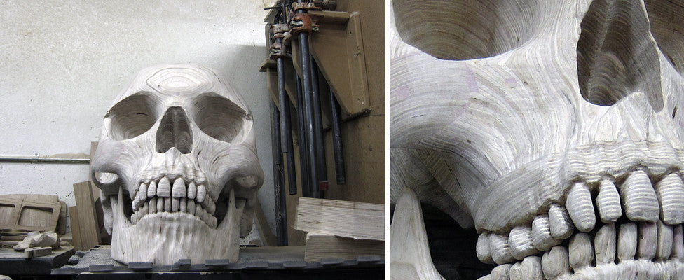 BIG CHIP'S BADASS PLYWOOD SKULL