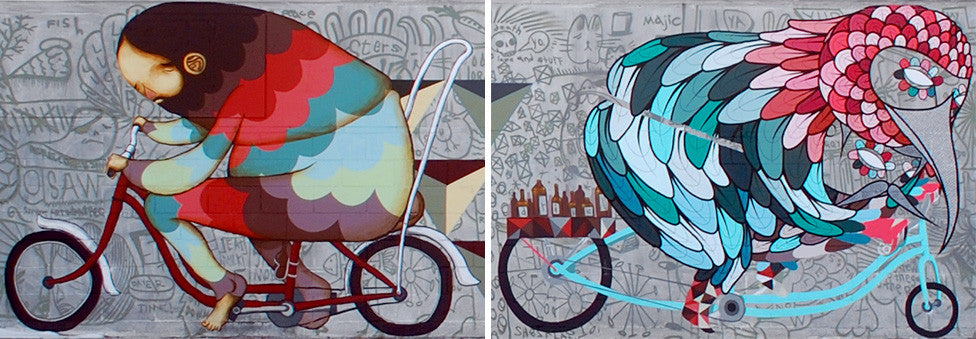 UPPER LARIMER IS A TWO-WAY WITH BIKE LANES