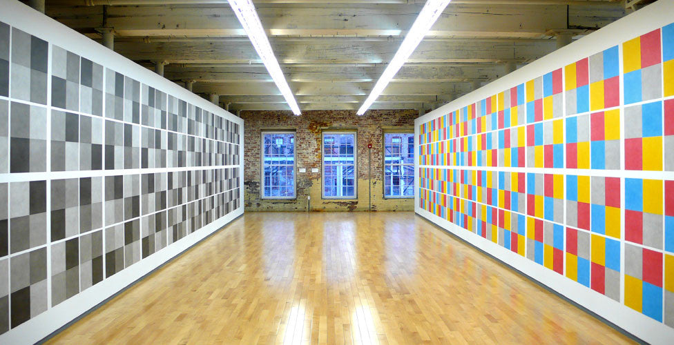 MASS MoCA: SOL LEWITT WALL DRAWINGS 413 AND 414