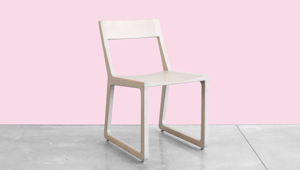 ROADRUNNER CHAIR - WHITENED WHITE OAK