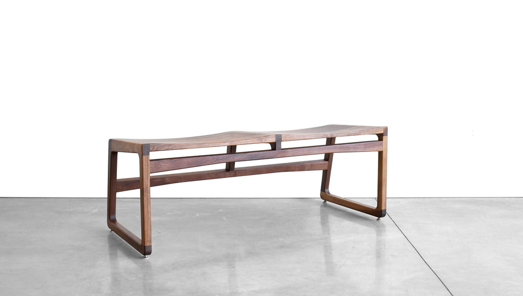 ROADRUNNER BENCH - WOOD, 2-3 SEAT, BACKLESS