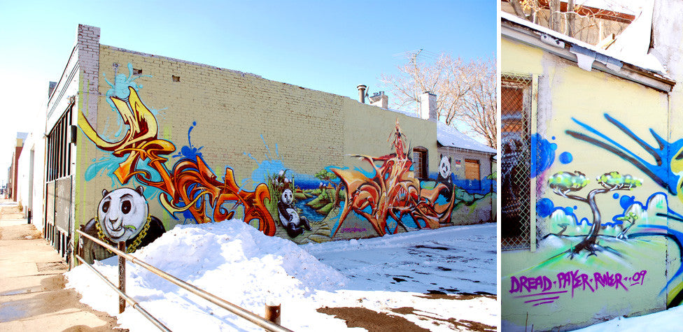 SIGNS THAT OUR NEIGHBORHOODS DON'T SUCK: ORANGE CAT STUDIOS MURAL