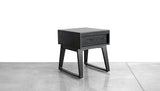 SHEEPADILLO END TABLE - BLACKENED OAK