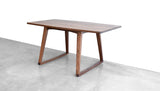 TURTLE DINING TABLE - 60" WALNUT