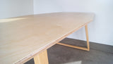 TURTLE DINING TABLE - PLYWOOD/HARDWOOD