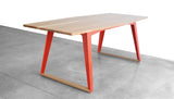 TURTLE DINING TABLE - STEEL LEGS
