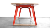 TURTLE DINING TABLE - STEEL LEGS