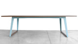 TURTLE DINING TABLE - STEEL LEGS