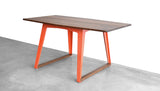 TURTLE DINING TABLE - STEEL LEGS