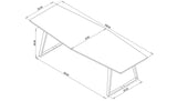 TURTLE DINING TABLE - HARDWOOD